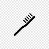 toothpaste, oral hygiene, brush, clean icon svg