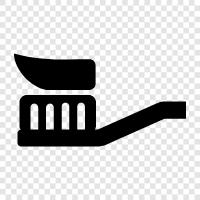 Toothpaste, Brushing, Teeth, Cleaning icon svg