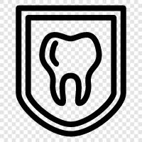 toothpaste, toothbrush, dental floss, mouthwash icon svg