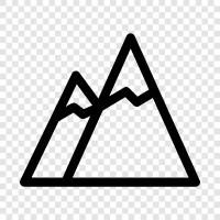 top, peak, summit, high icon svg