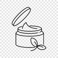 topical cream, skin cream, natural cream, therapeutic cream icon svg