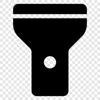 Torch, Lighter, LED, Battery icon svg