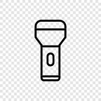 Torch, Lighter, LED, Headlamp icon svg