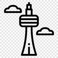 Toronto, Ontario, Canada, world icon svg