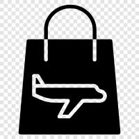 tote, shoulder, hand, leather icon svg