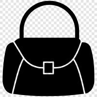 tote, shoulder, handbag, satchel Значок svg