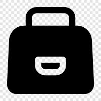 tote, shoulder, messenger, backpack icon svg