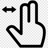 touch gesture, pinch gesture, multitouch gesture, multitasking icon svg