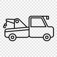 Tow Truck Service, Tow Truck Rental, Tow Truck Repair, Tow Truck icon svg