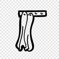 towel bar, towel rack bracket, towel rack holder, towel rack hanger icon svg