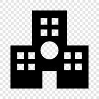 Town Halls, Government, Politics, City Hall icon svg