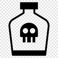 toxicity, carcinogens, nerve agents, organophosphates Po icon svg