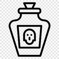 toxicity, drug, overdose, poisoning icon svg