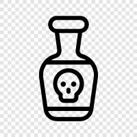 toxicity, overdose, medicine, Poison icon svg