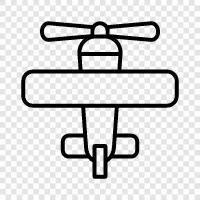 Spielzeugflugzeug, Spielzeugjet, Spielzeughubschrauber, Spielzeugrakete symbol