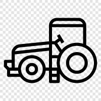 tractor farming, farming, farming equipment, agricultural icon svg