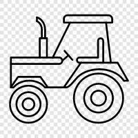 tractor tractor, tractor parts, tractor service, tractor tires icon svg