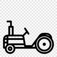 tractor trailer, tractor parts, tractor rental, tractor dealers icon svg