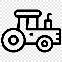 tractor trailer, tractor parts, tractor rental, tractor dealers icon svg