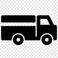 tractor, trucking, transportation, cargo icon svg