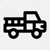 tractor, agricultural, equipment, tractor trailer icon svg