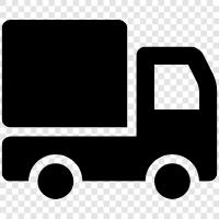 tractor, trucking, trucking industry, trucking routes icon svg