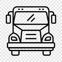 tractor, trucker, heavy vehicle, cargo icon svg