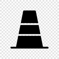 traffic cone, traffic cone safety, traffic cone laws, traffic cone usage icon svg