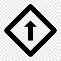 Verkehrssteuerung, Verkehrswarnung, Stopp, Ertrag symbol