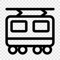 train, railroad, locomotive, rolling stock icon svg