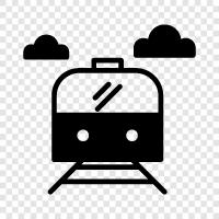 Train journey, Train schedule, Train travel, Train station icon svg