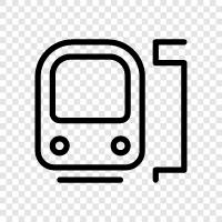 Train, Station, Transport, Railway icon svg