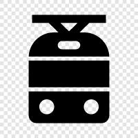 train, transit, futuristic, efficient icon svg