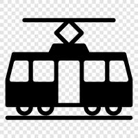 tramways, railway, railway line, railway transportation icon svg