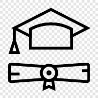 transcript, degree, diploma mill, diploma fraud icon svg