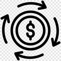 Transfer money, Send money, Transfer money online, Money transfer company icon svg