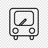 transit, transportation, bus stop, bus route icon svg