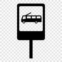 Transit, stop, transportation, transit stop icon svg