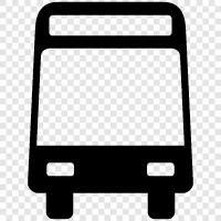 transit, transportation, bus stop, bus route icon svg