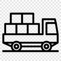 transport, haul, cargo, vehicle icon svg