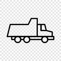 transport, freight, haul, truck icon svg