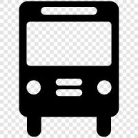 Verkehr, Bus, öffentliche Verkehrsmittel, Stadtbus symbol