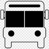 transport, public transport, touring, travel icon svg