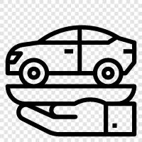 transportation, cars, driving, car rental icon svg