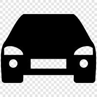 transportation, motor vehicle, automobile, driving icon svg