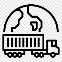 transportation, shipping, freight, cargo icon svg