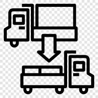 transportation, freight, shipping, carrier icon svg