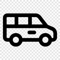 transportation, bus, coach, shuttle icon svg