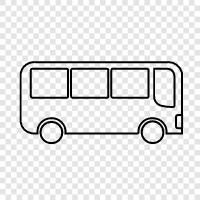 Transportation, Coach, Ride, Tour icon svg