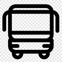 transport, öffentliche Verkehrsmittel, pendler, shuttle symbol